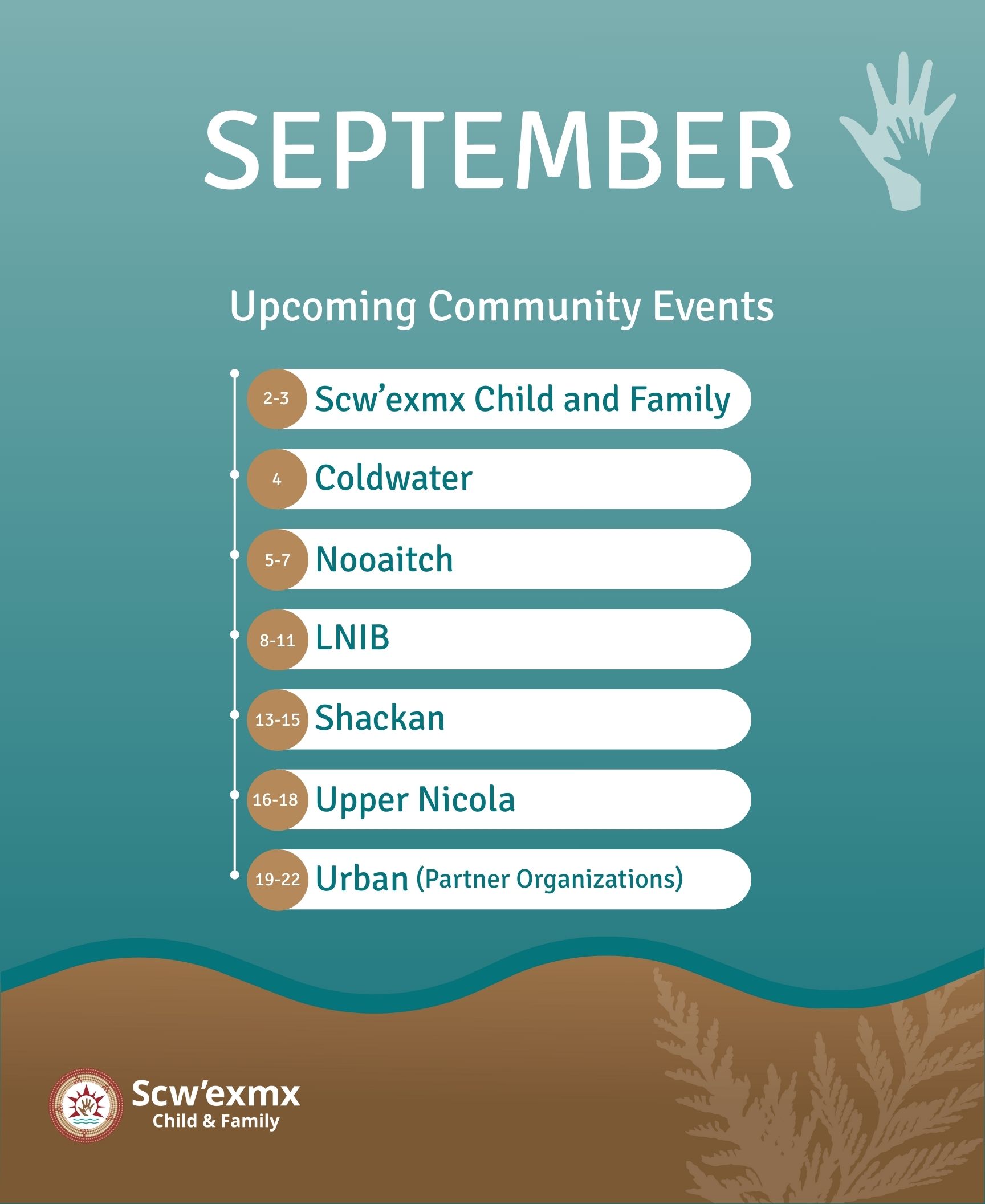  Upcoming Community Events - September 2025
